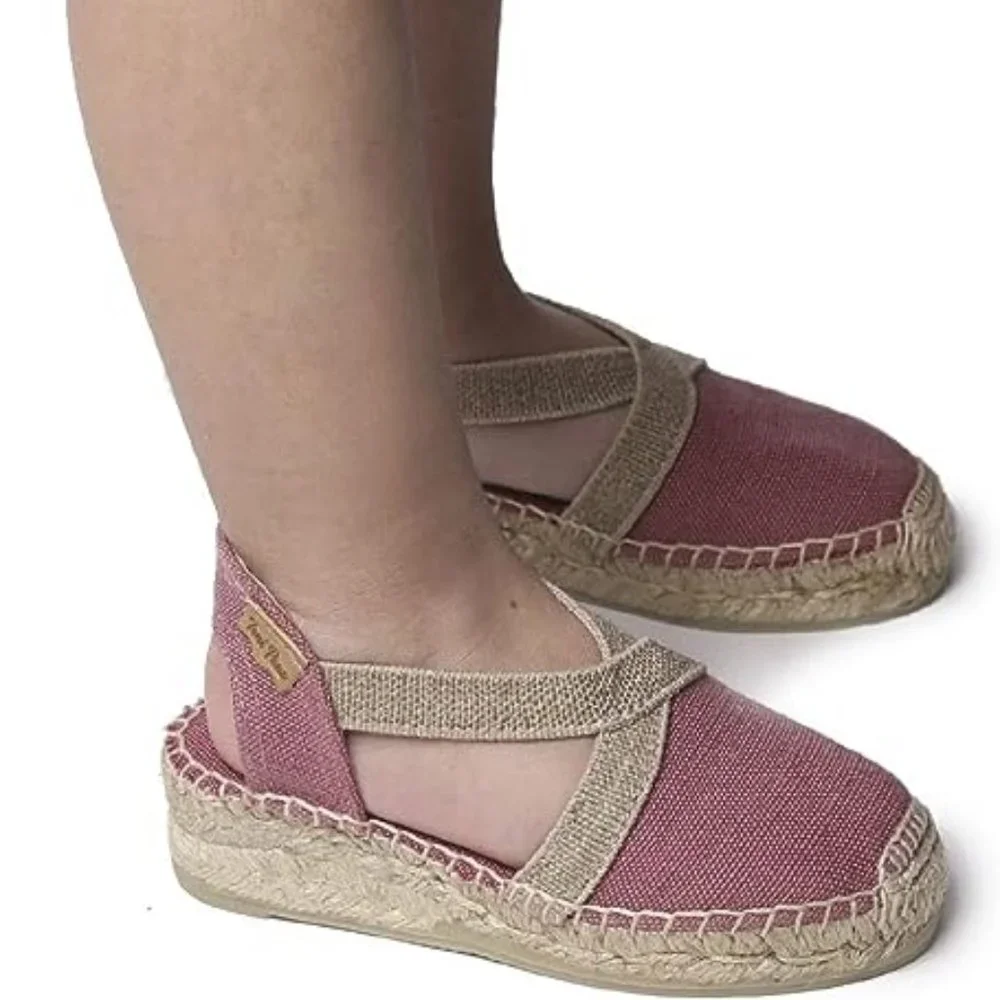 TONI PONS Kids Toddler Girls Espardillas Edita Sandals in Pink sz 10